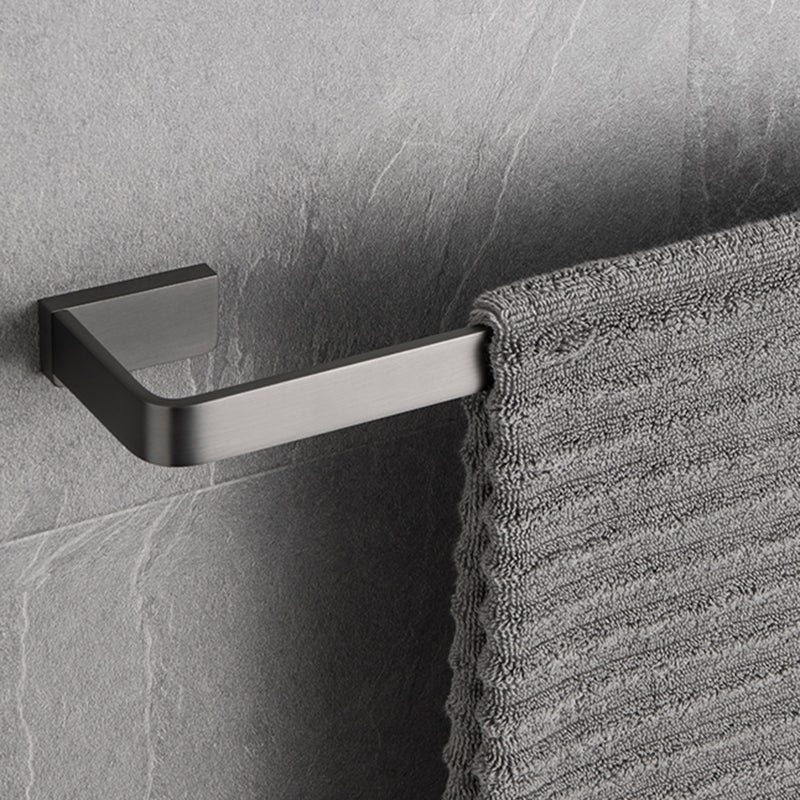 Sikunuo | Gray metal modern bathroom accessories as a single item or as a set