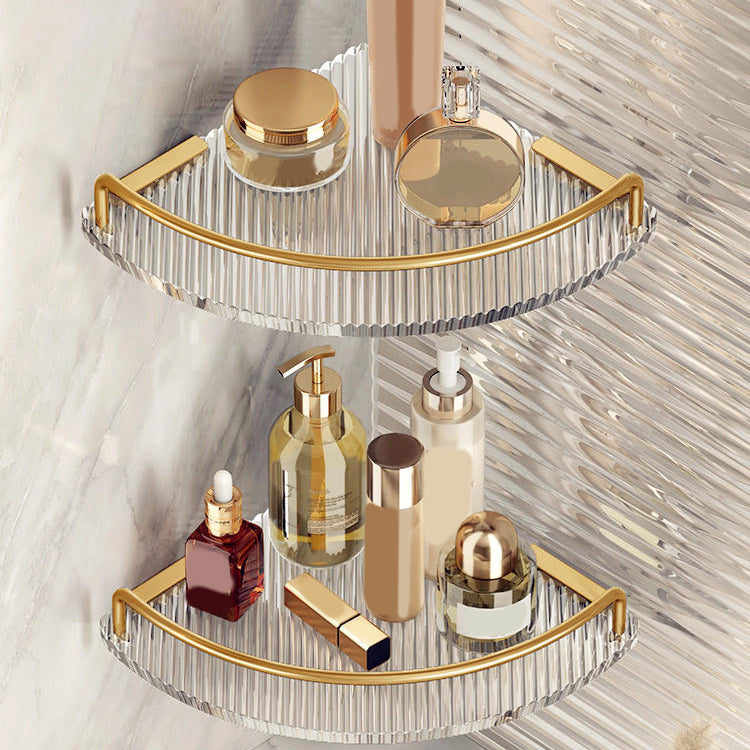 Sikunuo | Modern Golden Bathroom Accessories Single Piece or in Set with Bathroom Shelf