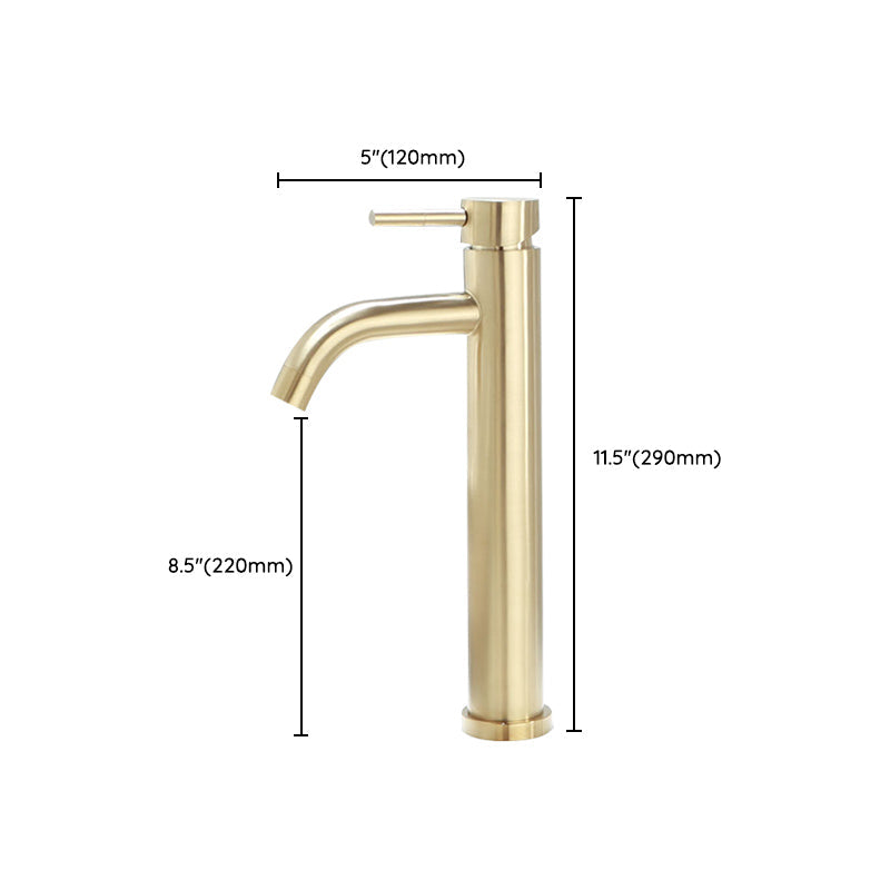Sikunuo | Deck Mounted Roman Tub Faucet Low Arc Tub Faucet Set in Gold