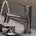 Sikunuo | Contemporary bathroom sink faucet single-handle swivel spout sink faucet