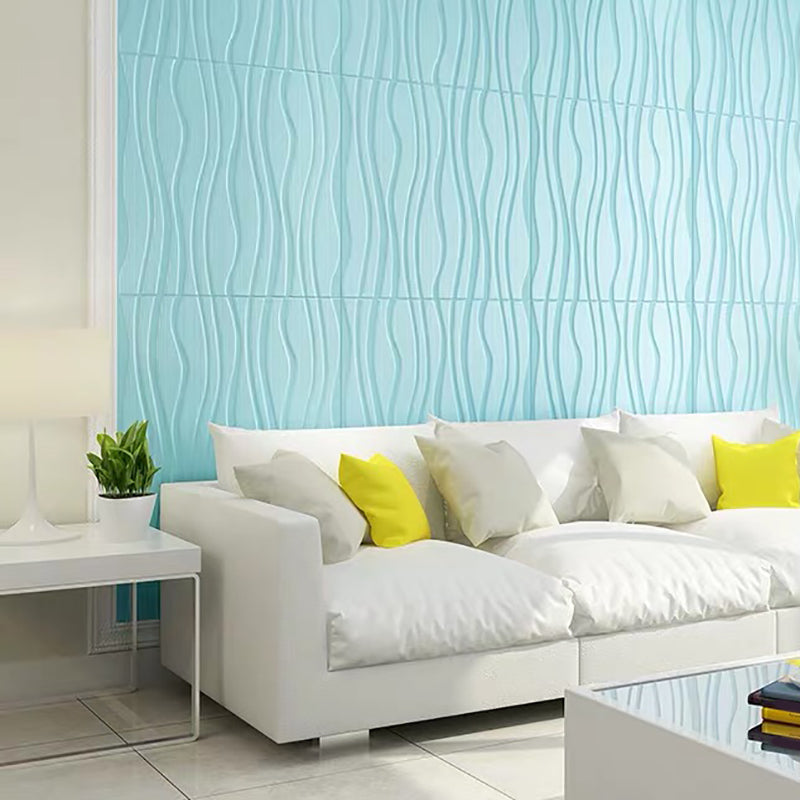 Sikunuo | Back Wall Panels 3D Embossing Peel and Stick Wall Covering for the Living Room