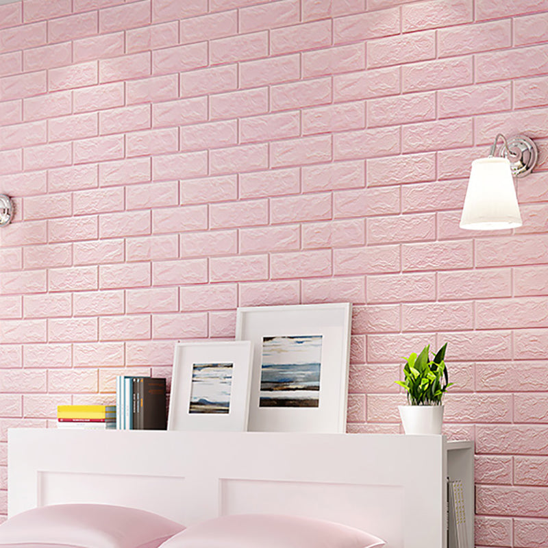 Sikunuo | Back Wall Panels 3D Embossing Peel and Stick Wall Covering for the Living Room