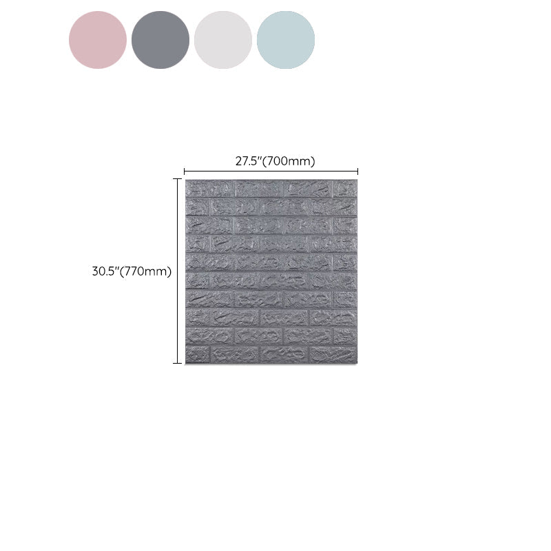 Sikunuo | Back Wall Panels 3D Embossing Peel and Stick Wall Covering for the Living Room