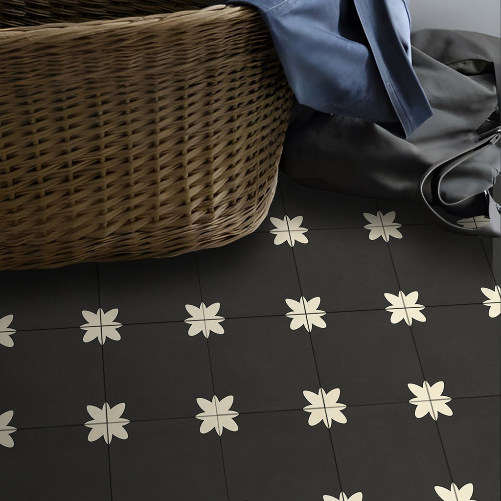 Sikunuo | PVC Peel and Stick Splash Protection Square Single Panel Wallpaper with Water Resistant