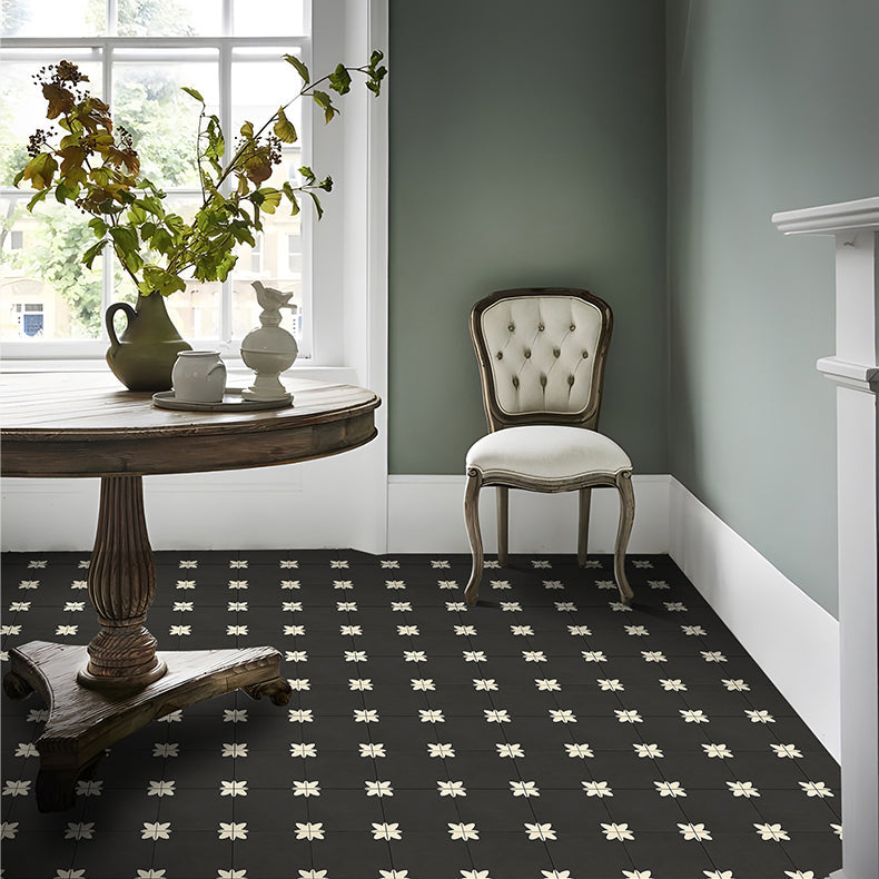Sikunuo | PVC Peel and Stick Splash Protection Square Single Panel Wallpaper with Water Resistant