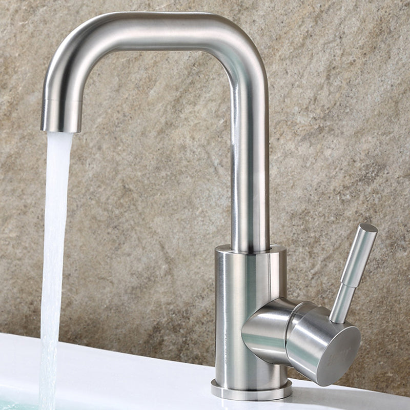 Sikunuo | Deck Mounted Copper Bathtub Faucet Low Arc Central Bathtub Filler Trim