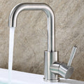 Sikunuo | Deck Mounted Copper Bathtub Faucet Low Arc Central Bathtub Filler Trim