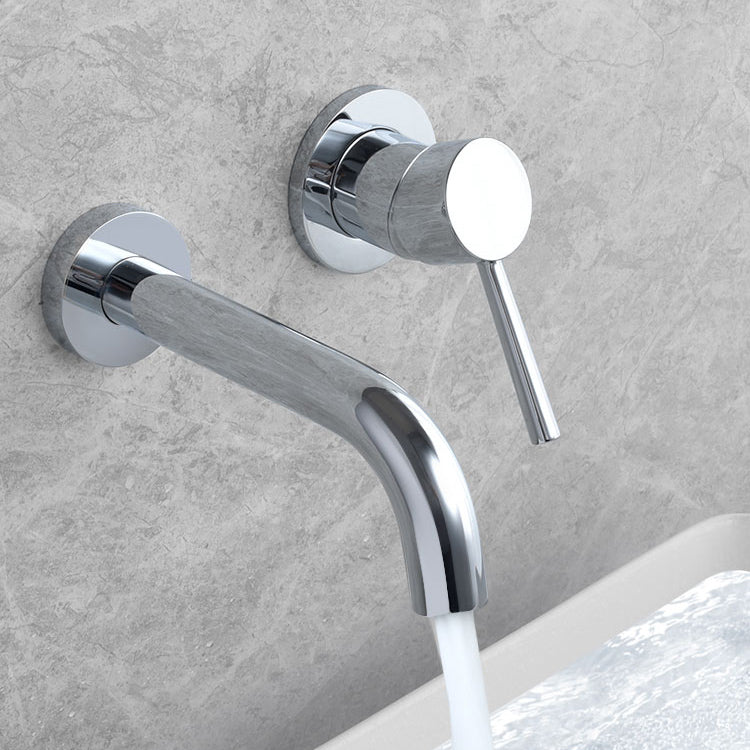 Sikunuo | Wall-mounted Bronze Bathtub Filler Double Handles Bathtub Spout Bathtub Faucet Trim