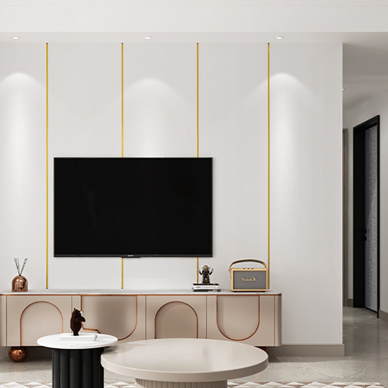 Sikunuo | Classic simple wall covering for peeling off and attaching, stain-resistant for the living room
