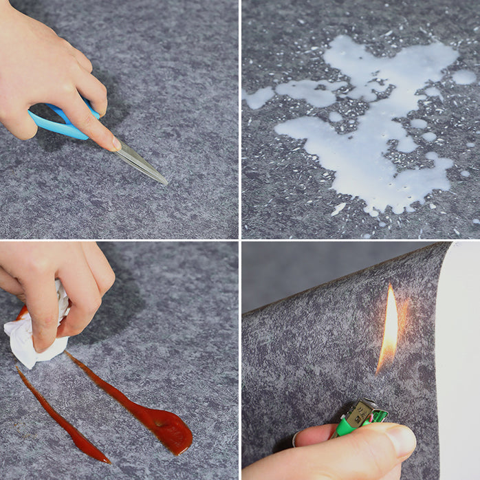 Sikunuo | Vinyl flooring fireproof waterproof self-adhesive peel and stick