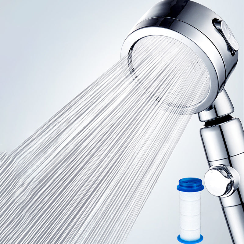 Sikunuo | Modern Shower Head Adjustable Spray Pattern Rotatable Round Hand Shower