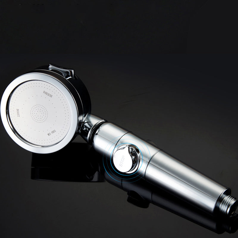 Sikunuo | Modern Shower Head Adjustable Spray Pattern Rotatable Round Hand Shower