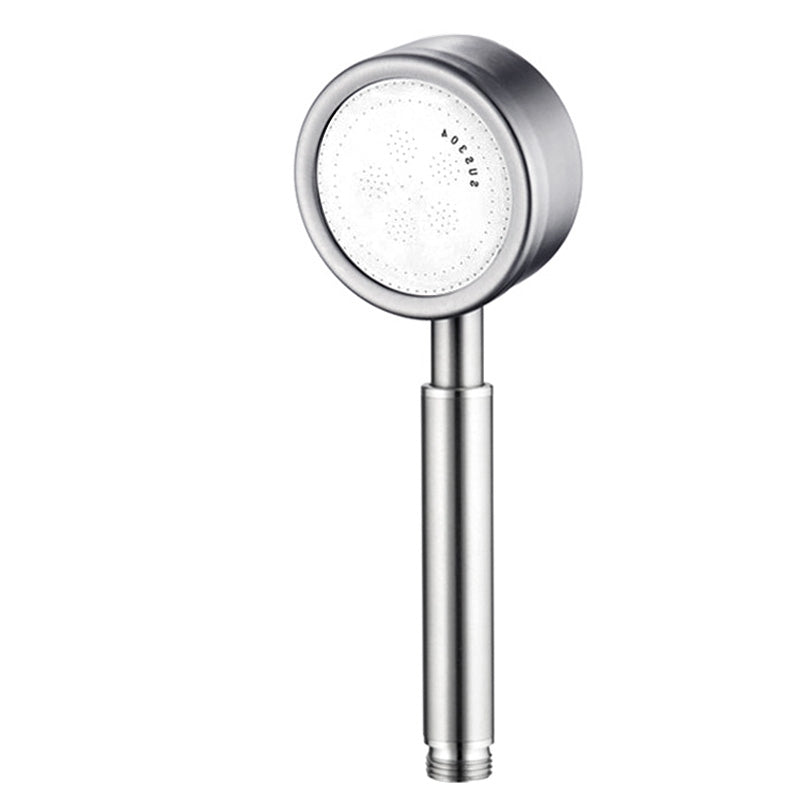 Sikunuo | Contemporary Shower Head 304 Stainless Steel Round Hand Shower