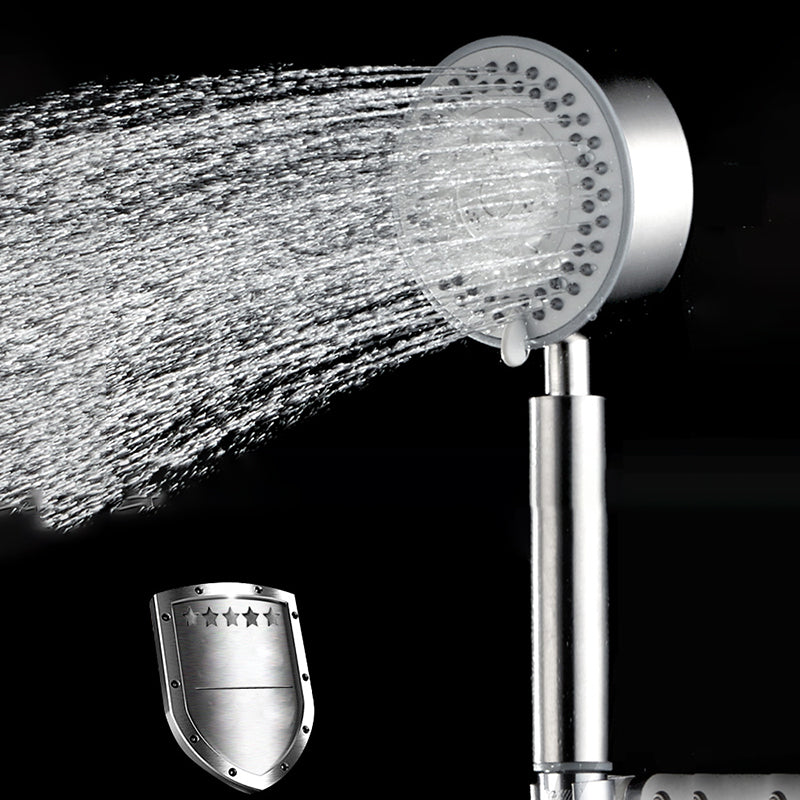 Sikunuo | Contemporary Shower Head 304 Stainless Steel Round Hand Shower