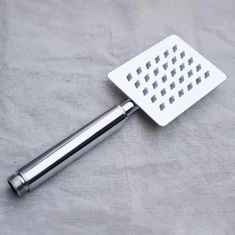 Sikunuo | Shower head Brass Square Rain Spray Pipe Handheld Shower Head