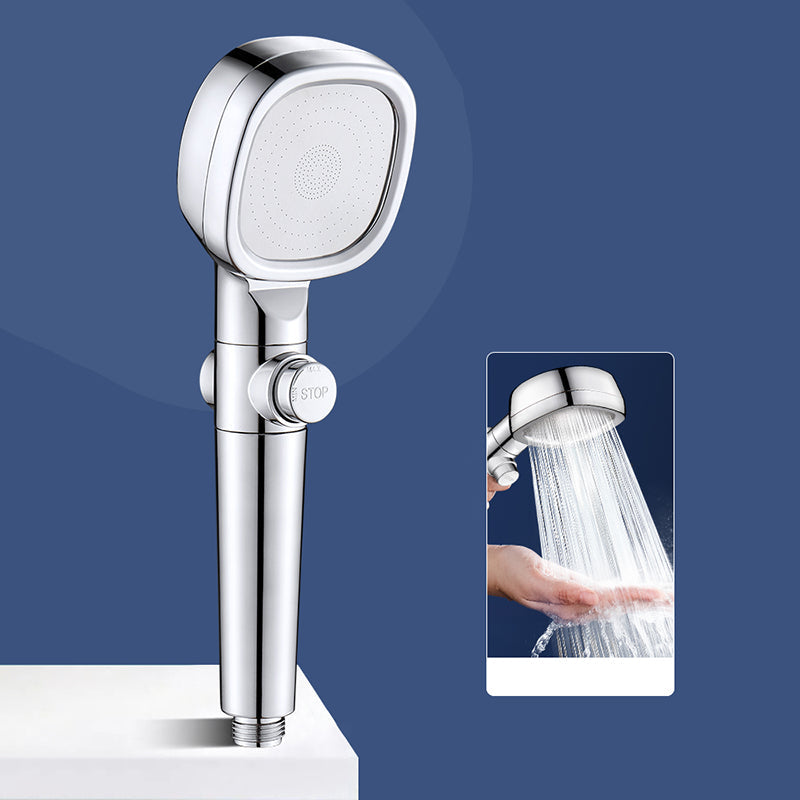 Sikunuo | Shower Head Bathroom Square Controllable Brass Handheld Shower Head