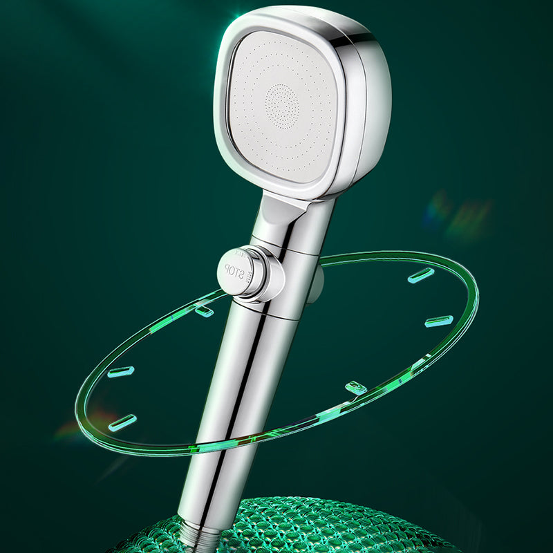 Sikunuo | Shower Head Bathroom Square Controllable Brass Handheld Shower Head