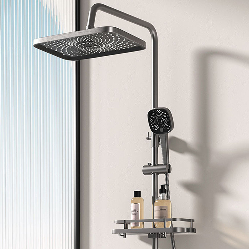 Sikunuo | Modern shower accessories push-button shower head wall-mounted shower combination