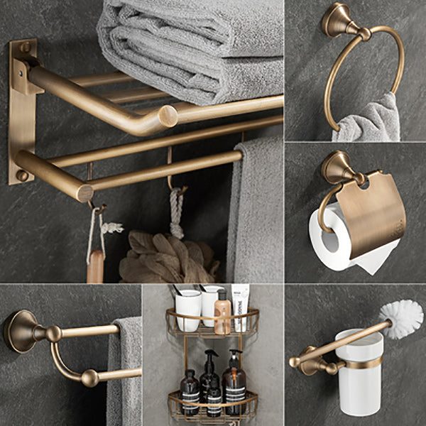 Sikunuo | Vintage Bronze Bathroom Set Traditional Bathroom Accessories as Individual Piece or as Set