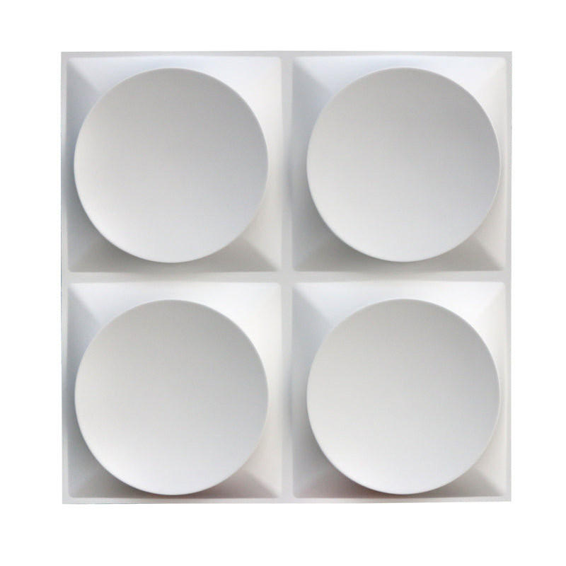 Sikunuo | Modern Style PVC Wall Panel Living Room Peel and Stick Wall Covering 3D Wall Covering