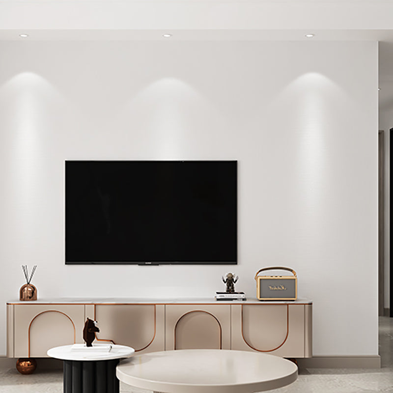 Sikunuo | Modern Style PVC Wall Panel Living Area Peel and Stick Wall Covering