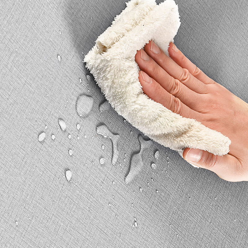 Sikunuo | Modern Style PVC Wall Panel Living Area Peel and Stick Wall Covering