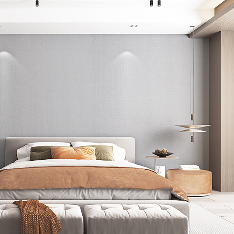 Sikunuo | Modern Style PVC Wall Panel Living Area Peel and Stick Wall Covering