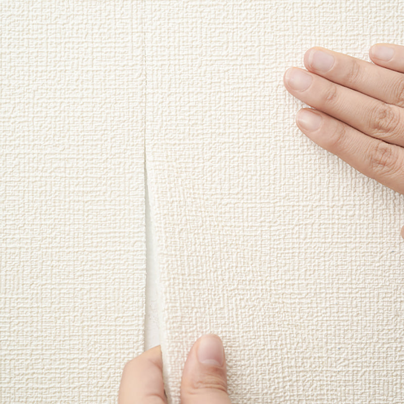Sikunuo | PVC Wall Panel for Peeling and Sticking Matte Texture Wall Covering for the Living Room