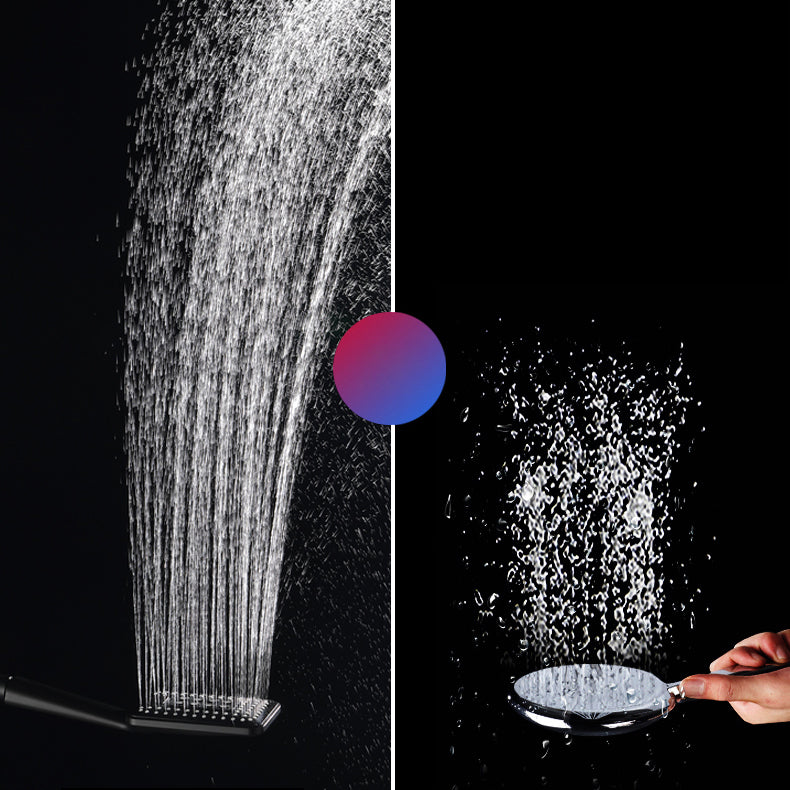 Sikunuo | Contemporary Metal Handheld Shower Head Square 3 Settings Spray Head