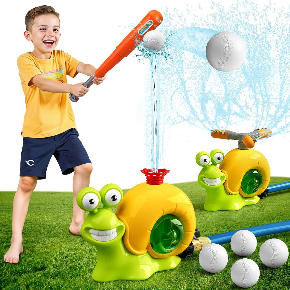 Baseball Water Sprinkler Toys