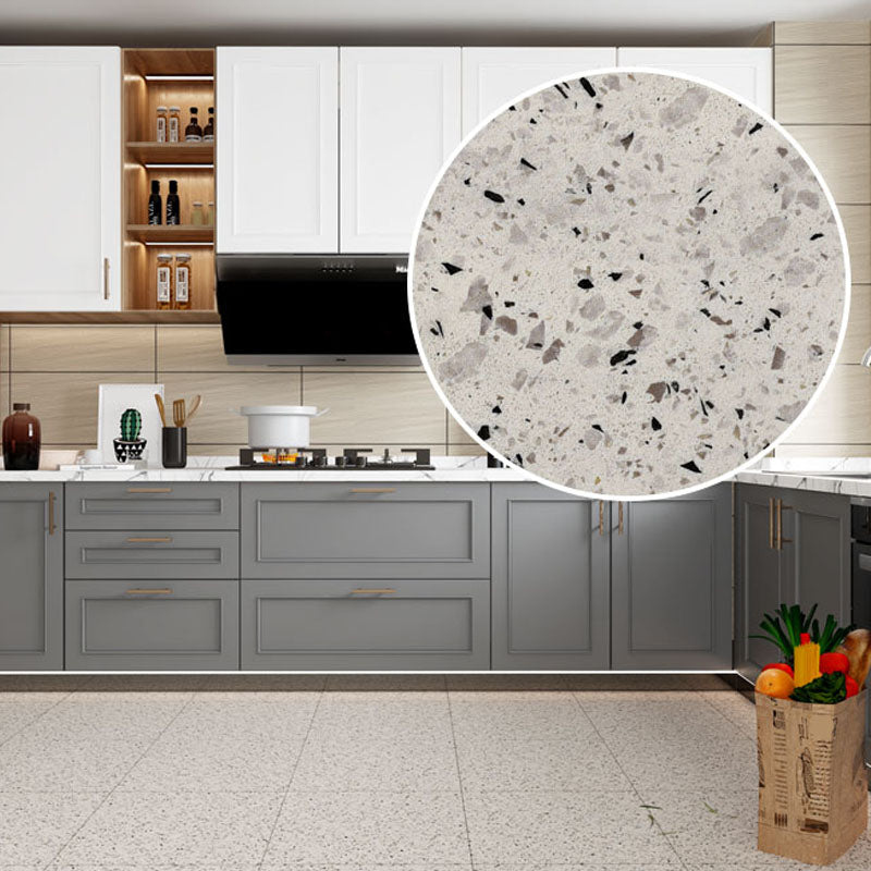 Sikunuo | PVC Floor Stone Design Peel Stick Marble Matte Indoor Floor Vinyl