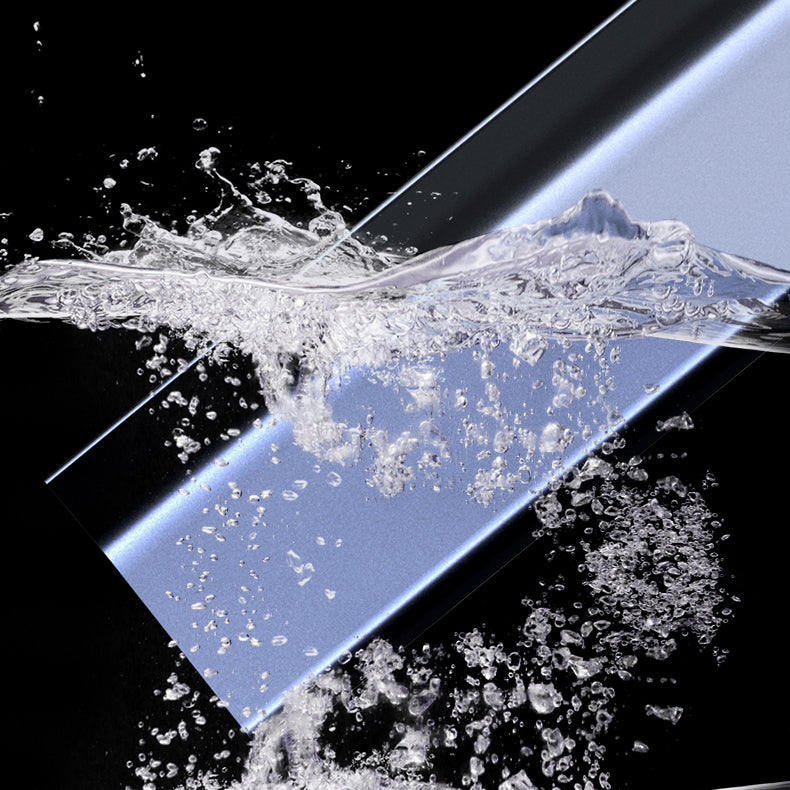 Sikunuo | Waterproof Tin Backsplash Panel Metal Color and Light Resistant Interior Cladding Panel