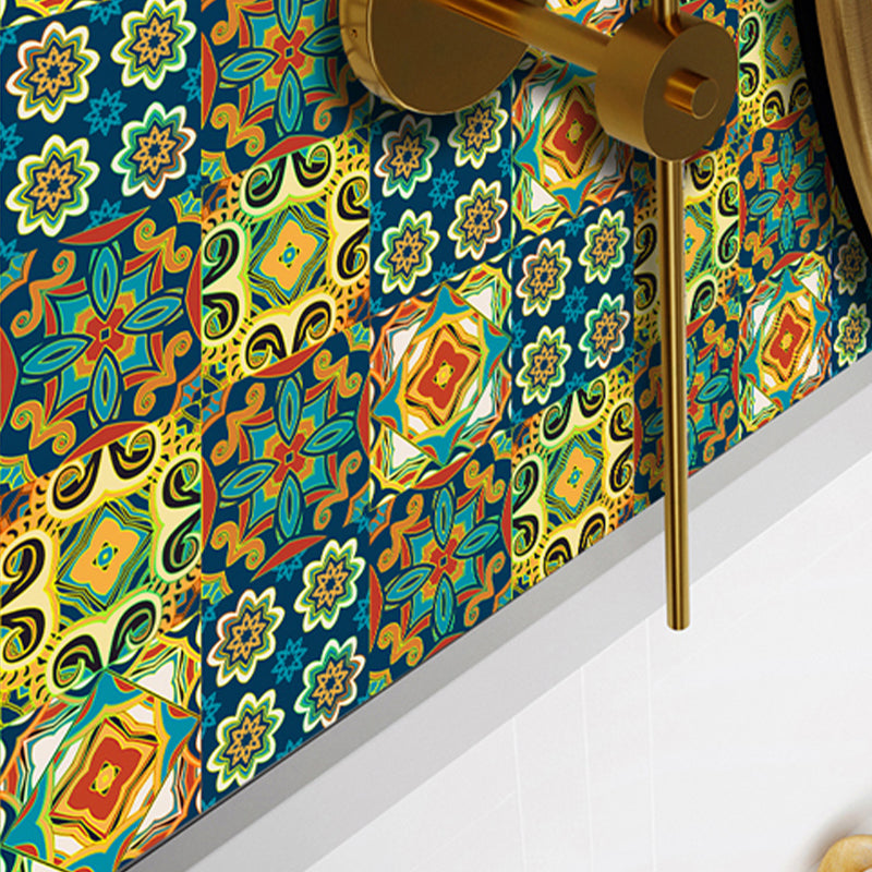 Sikunuo | Plastic Peel and Stick Tiles Contemporary Peel and Stick Tiles