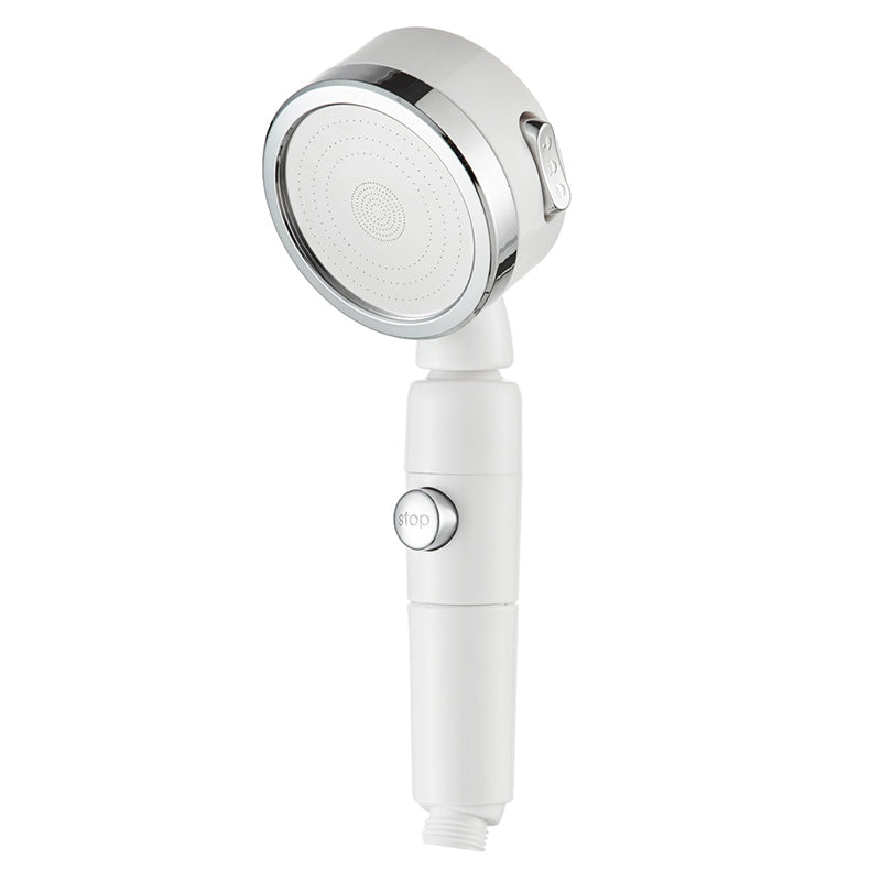 Sikunuo | Contemporary 3 Jet Shower Head Adjustable Spray Pattern Rotatable Handheld Shower