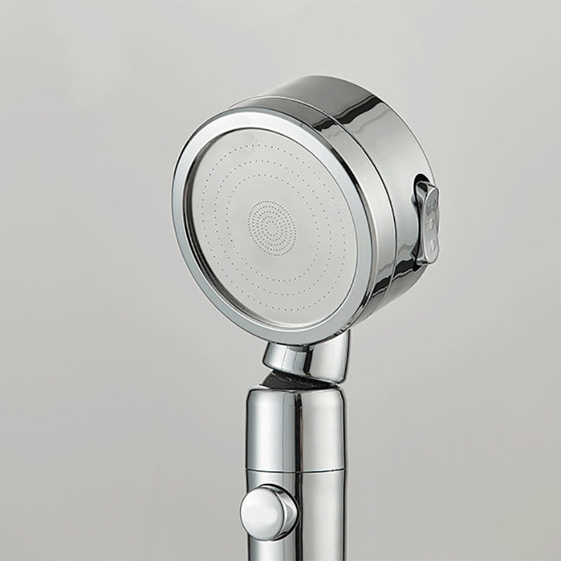 Sikunuo | Contemporary 3 Jet Shower Head Adjustable Spray Pattern Rotatable Handheld Shower