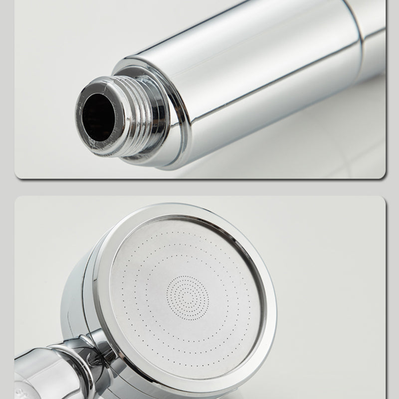 Sikunuo | Contemporary 3 Jet Shower Head Adjustable Spray Pattern Rotatable Handheld Shower