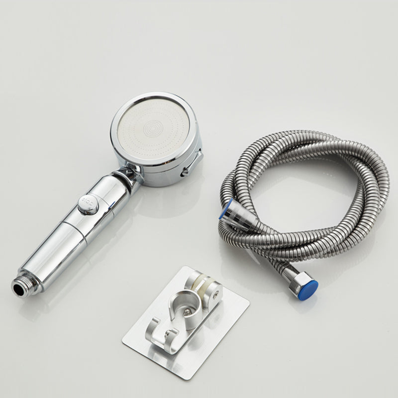 Sikunuo | Contemporary 3 Jet Shower Head Adjustable Spray Pattern Rotatable Handheld Shower