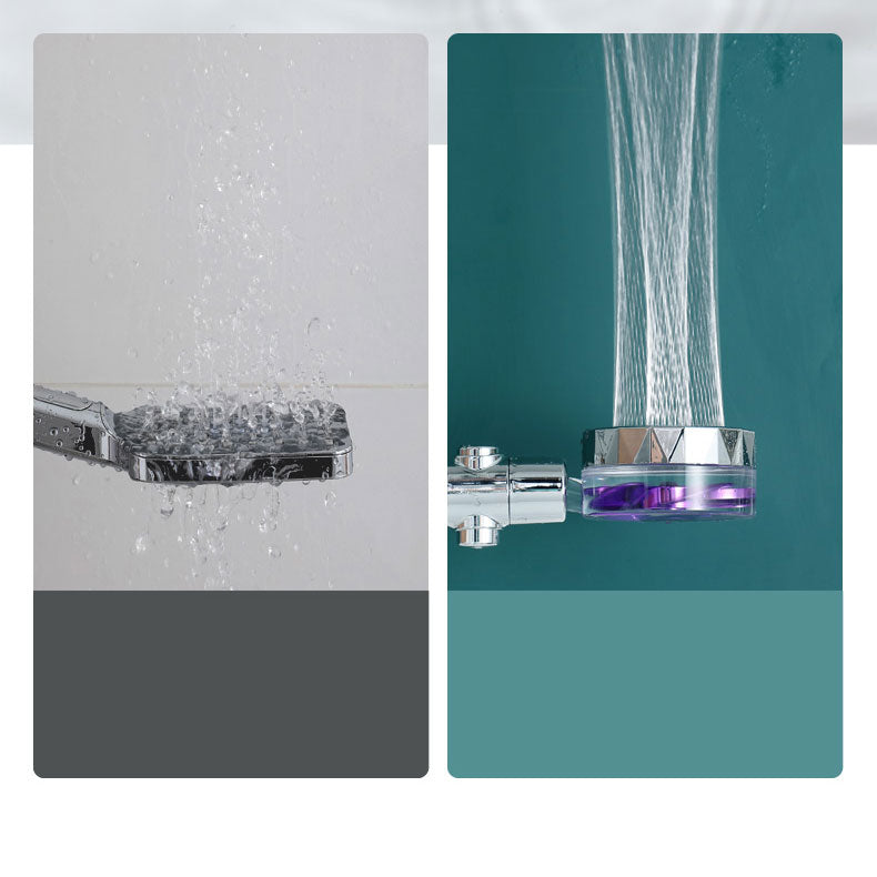 Sikunuo | Contemporary Handheld Supercharged Showerhead Round Spray Head