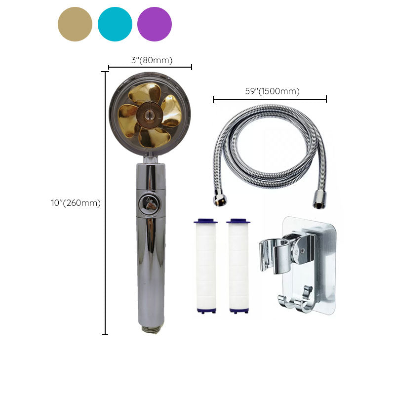 Sikunuo | Contemporary Handheld Supercharged Showerhead Round Spray Head
