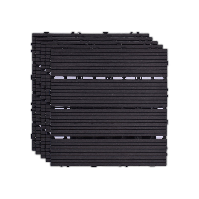 Sikunuo | 11 Pack 12" X 12" Square Deck/Patio Tiles Snap Fit for Outdoor Patio Tiles