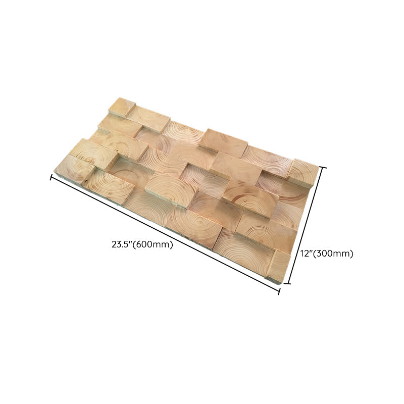 Sikunuo | Wall-Ceiling Light Wood Gluing Mosaic Indoor Modern Wall Ceiling
