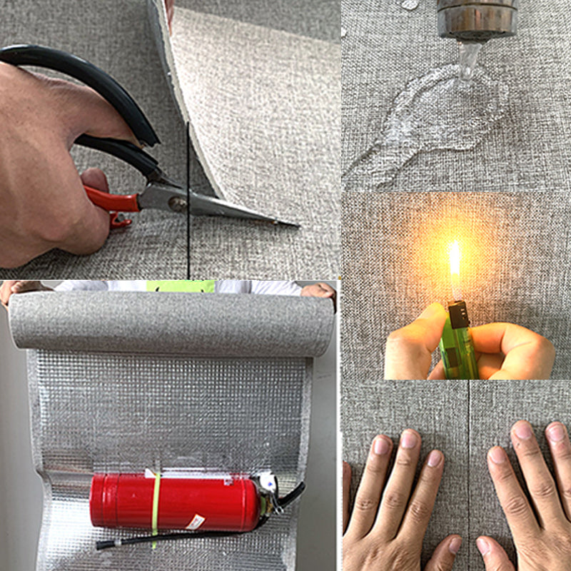 Sikunuo | Waterproof XPE foam wall covering Mat texture wall covering