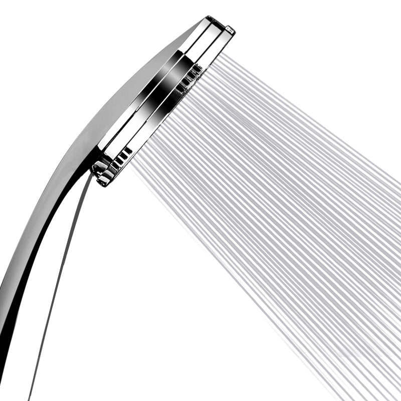 Sikunuo | Contemporary Silver Round Shower Head Water Efficient Standard Spray Head