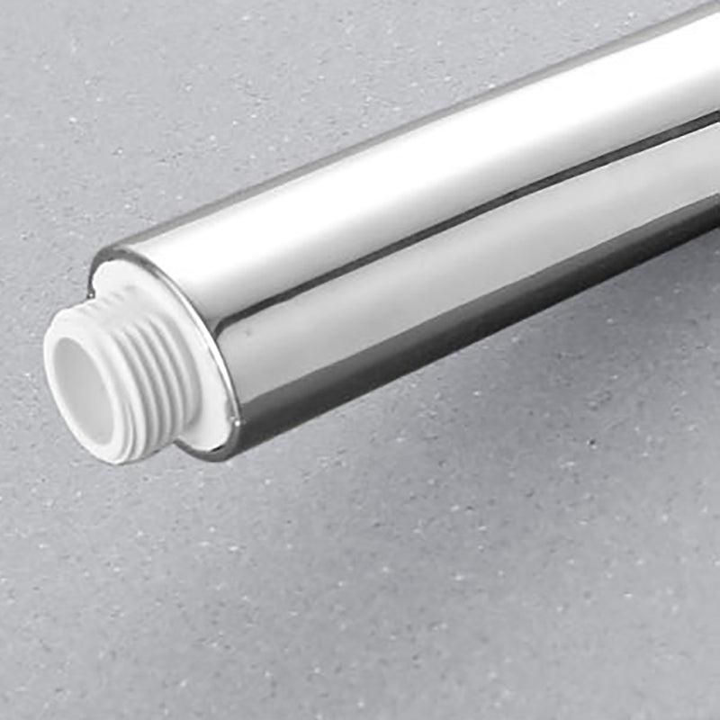Sikunuo | Contemporary Silver Round Shower Head Water Efficient Standard Spray Head