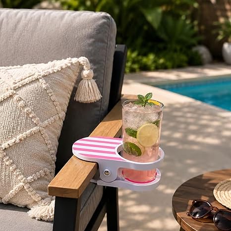 Portable Clip-On Beverage Holder – Universal & Spill-Proof