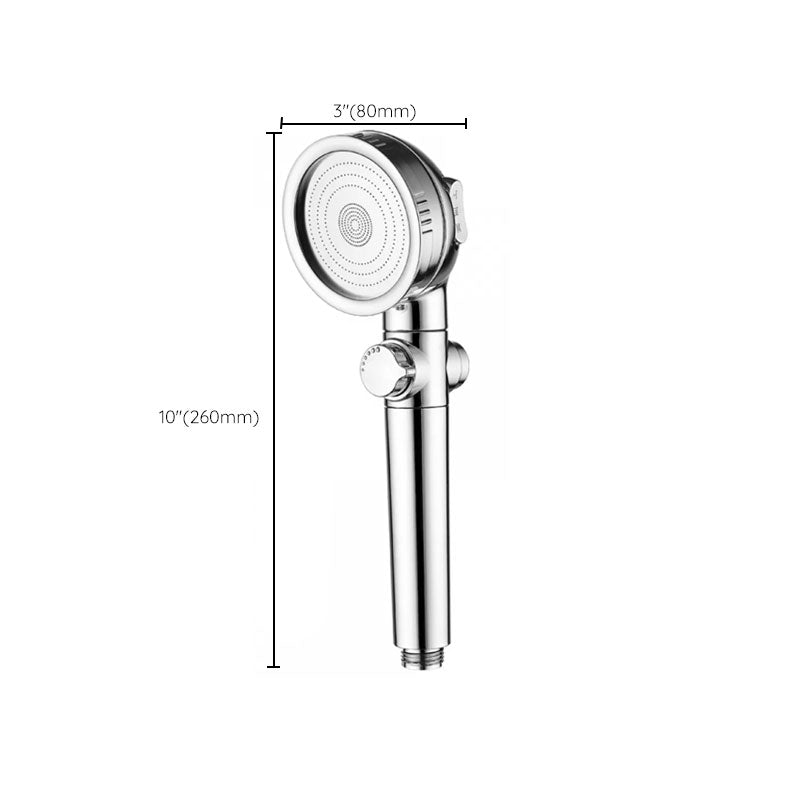 Sikunuo | Super high pressure shower head 3 spray adjustable water flow round shower head