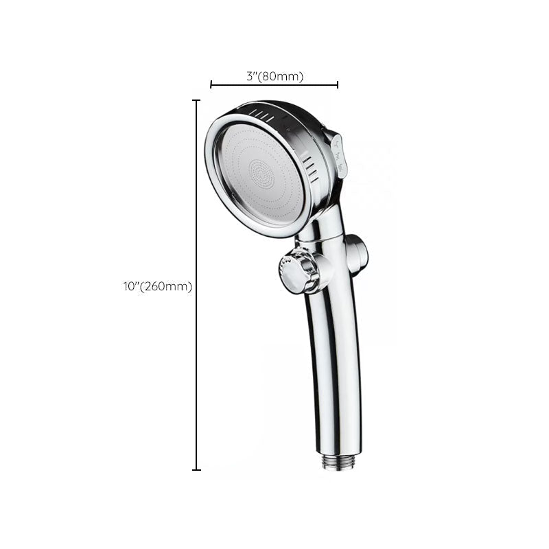 Sikunuo | Super high pressure shower head 3 spray adjustable water flow round shower head