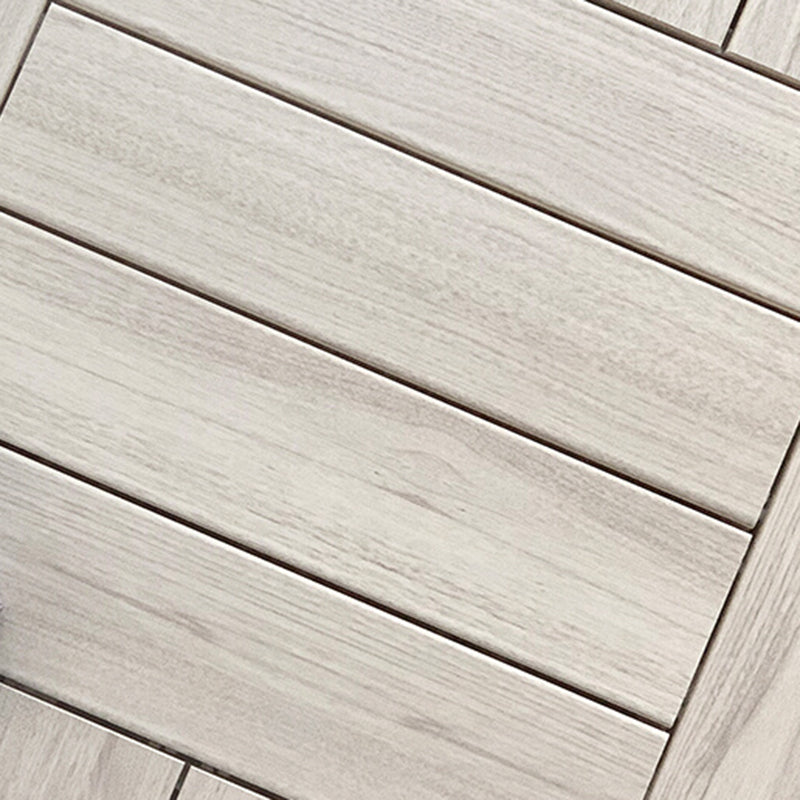 Sikunuo | Ground Patio Square Stripe Composite Waterproof Deck Board