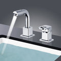 Sikunuo | Chrome Bath Faucet Trim with Lever Handle Deck Mounted Bathtub Faucet