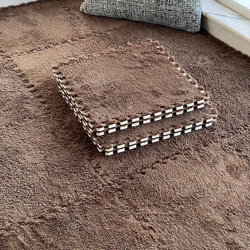 Modular Carpet Tiles with Level-Loop Surface, 12 or 24 Inches